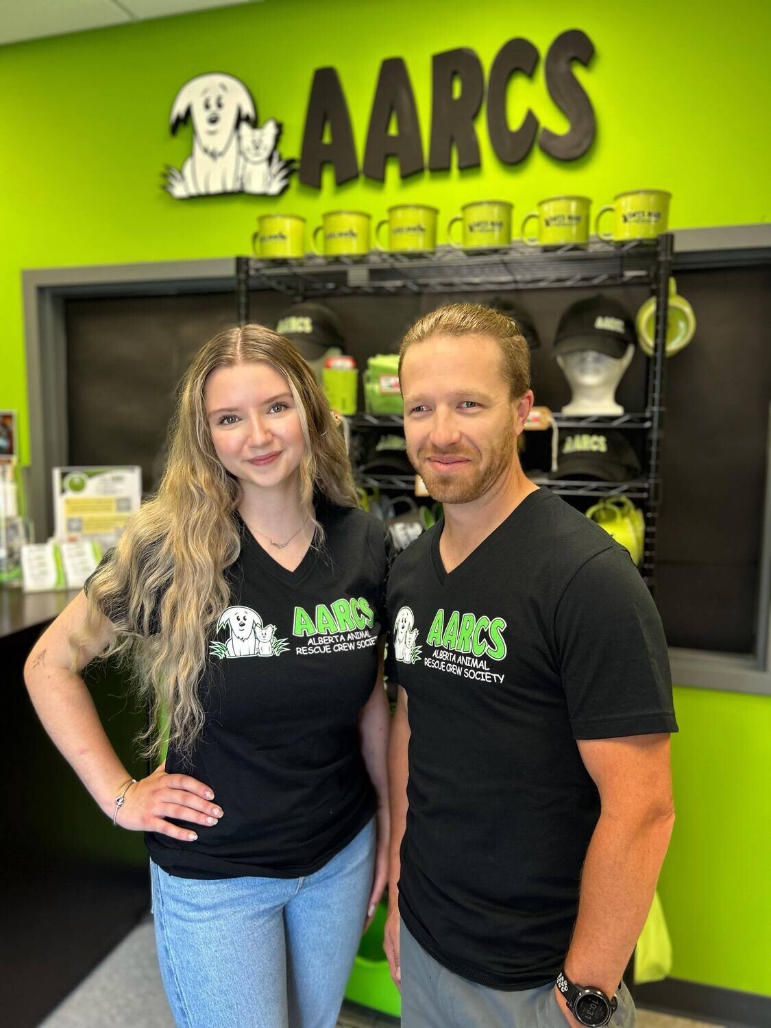 AARCS Logo V-Neck T-Shirt