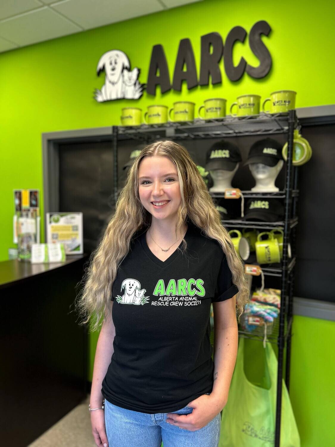 AARCS Logo V-Neck T-Shirt