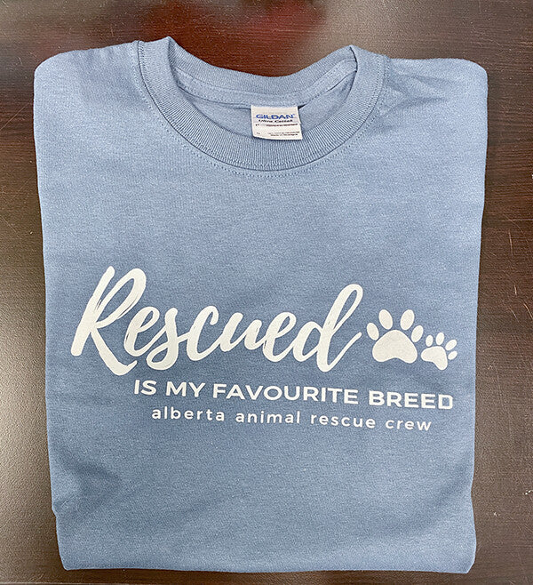 Rescued Is My Favourite Breed T-Shirt - Main Image