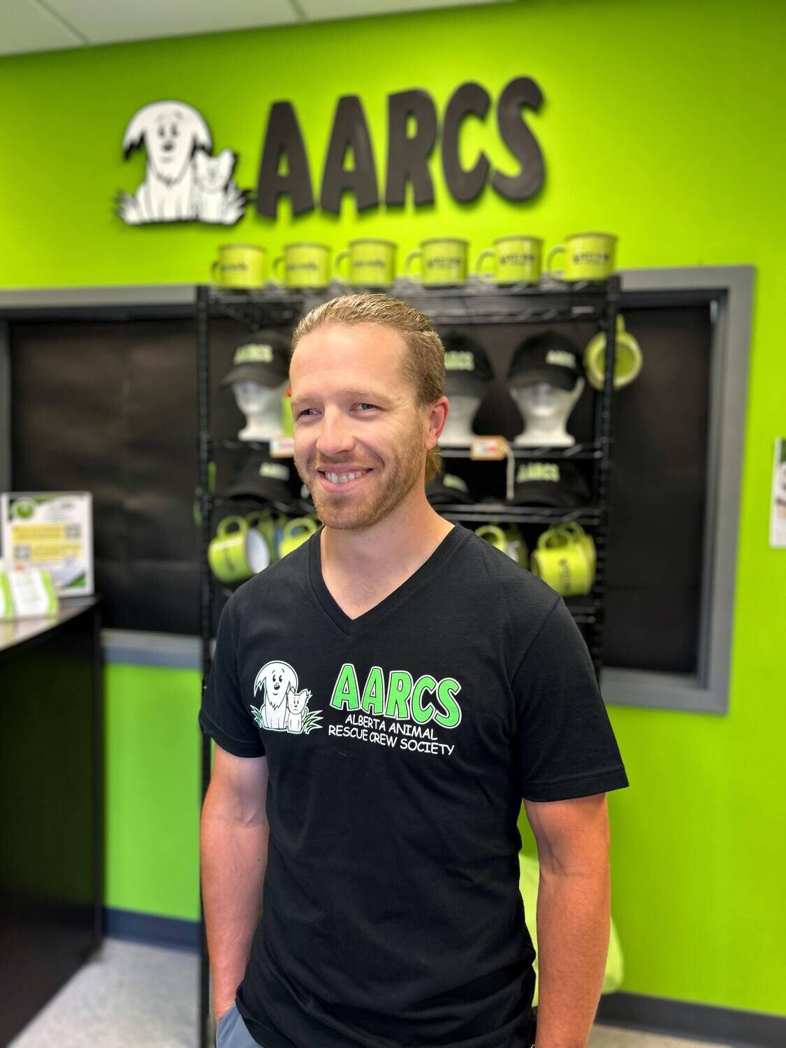 AARCS Logo V-Neck T-shirt