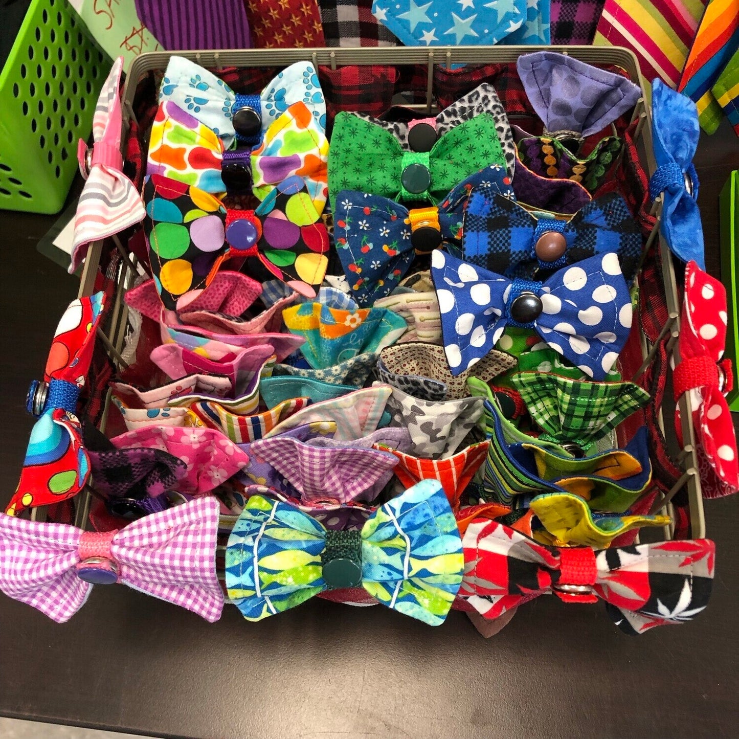 Assorted Handmade Pet Bowties & Neckties